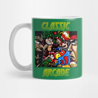 classic arcade t-shirt Mug